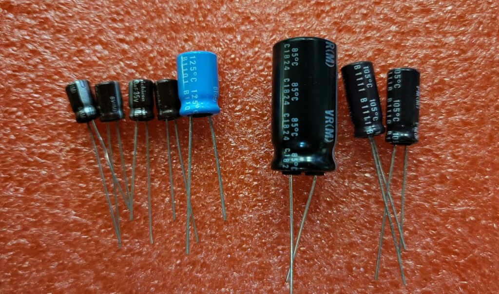 Capacitor Kit for the Nintendo NES Front Loader - Retro Electronics