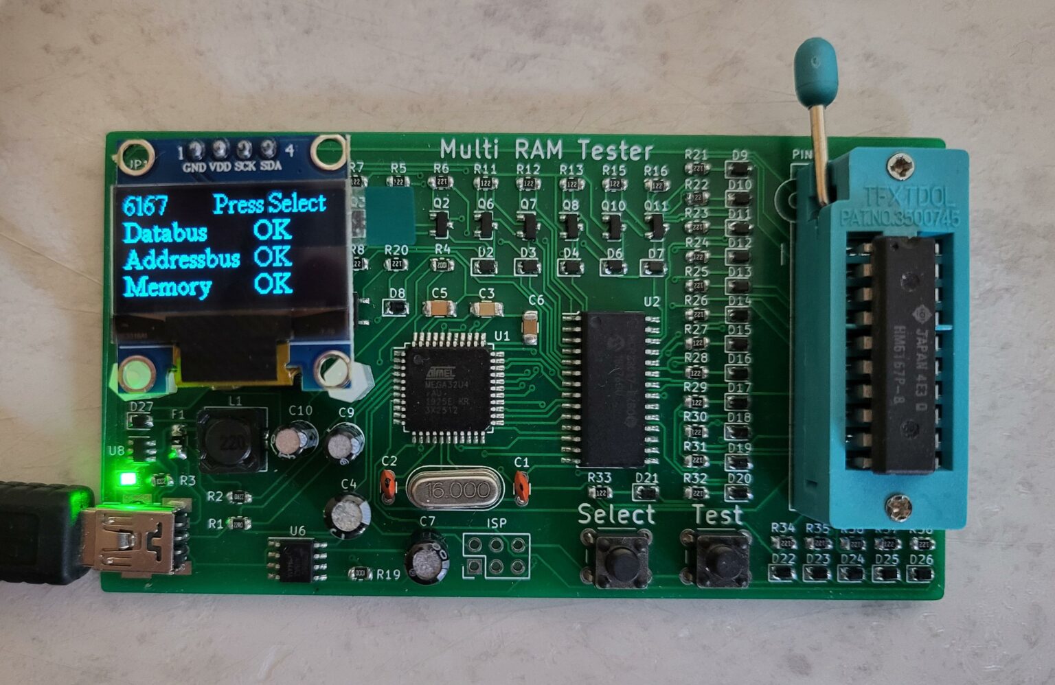 Ram Module Tester Proffessional Name Multi RAM Tester - Retro Electronics