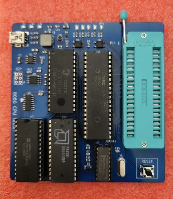 Intel 8080 CPU Tester