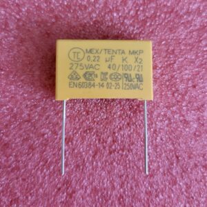 0.22uF 275VAC X2 Safety Capacitor