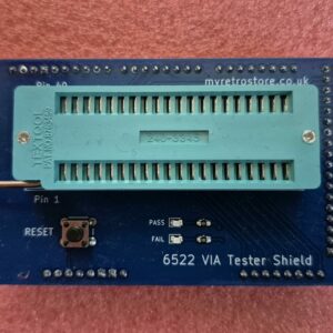 6522 VIA Chip Tester Shield